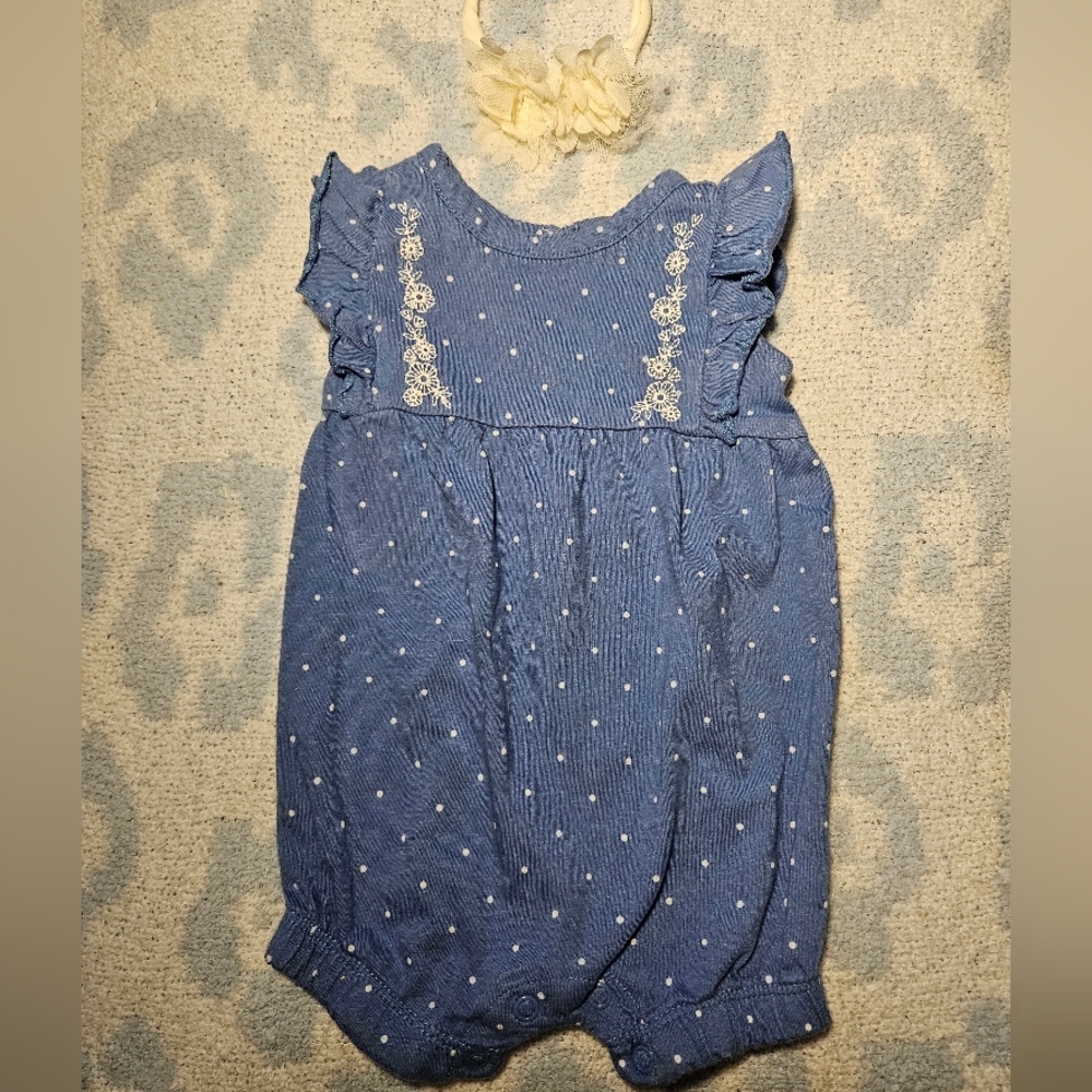 Carter's 3 Month Outfit With Matching Headband